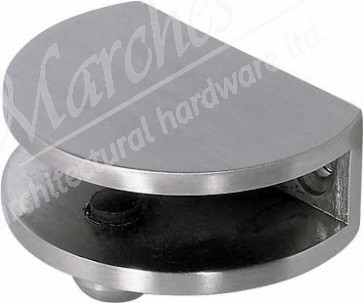 Shelf Supp Clamp Chr Pol 6-8mm