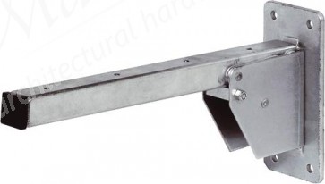 Folding Bench Bracket - Bright Galvanised