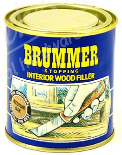 Brummer Interior Wood Filler 250g - Various Finishes