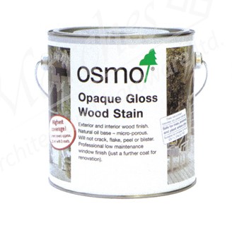 Osmo Opaque Gloss Wood Stain 2104 White 2.5L