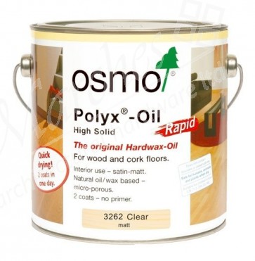 Rapid Osmo Polyx-Oil Clear Matt (3262) 2.5L