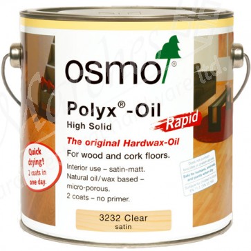Rapid Osmo Polyx-Oil Clear Satin (3232) 2.5L 