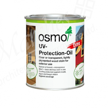 Osmo UV Protection Oil Extra Matt 0.75L - Various Finishes
