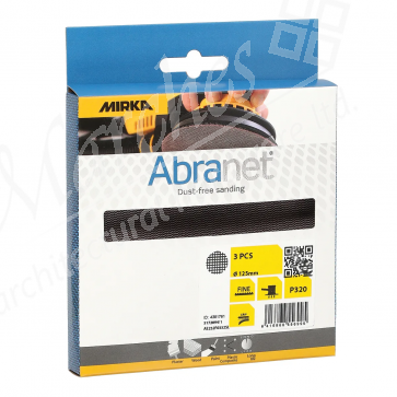 Mirka Abranet Sanding Discs 125mm ∅ - 150 Grit (50 pieces)
