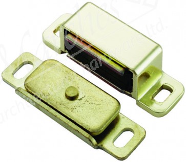Magnetic Catch 6kg Pull - Brass