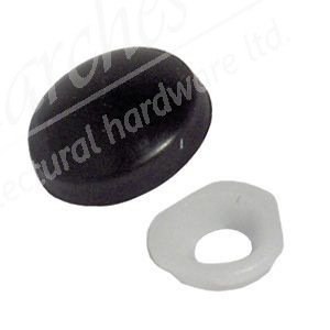 Black Screw Caps 6-8g (100)