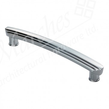 Art Deco Handle 190mm (160mm c/c) - Polished Chrome