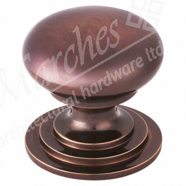 Victorian Cupboard Knob - Dark Bronze