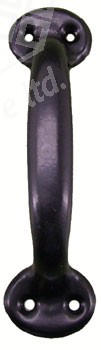 6" Tubular Pull Handle - Black