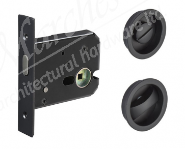 Sliding Door Locking Kit - Black