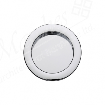 57mm Flush Pull Handle (Pair) - Polished Chrome