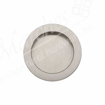 57mm Flush Pull Handle (Pair) - Satin Nickel