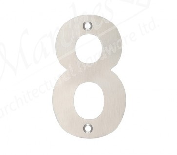 Numeral 8 SS 4"