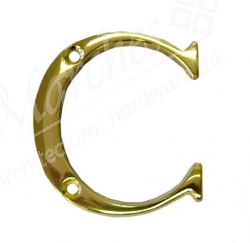 Carlisle - Letter C Polished Brass