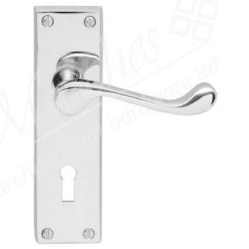 Carlisle Scroll Lever Lock Handle - CP