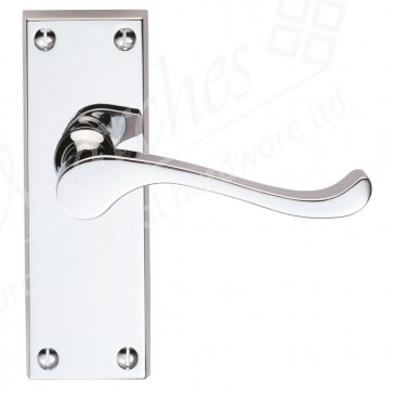 Carlisle Scroll Lever Latch Handle - CP