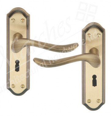 Carlisle Lytham Lever Lock Handle - FB