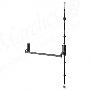 Single Panic Bolt - Black