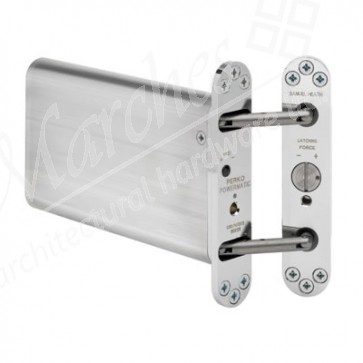 R100 Powermatic Concealed Door Closer Polished Chrome