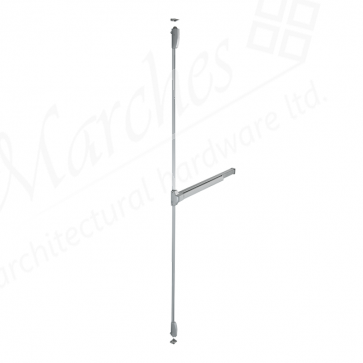 3 Point Touchbar Panic Bolt - Satin Stainless Steel 3 Point Touchbar Panic Bolt - Satin Stainless Steel