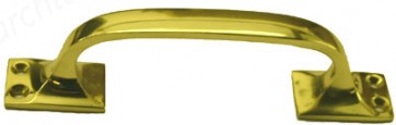 Pull Handle 249mm - Polished Brass