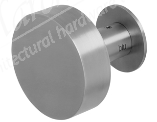 76mm Ã˜ Round Centre Door Knob/Pull - 316 SSS