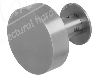 76mm Ø Round Centre Door Knob/Pull - 316 SSS