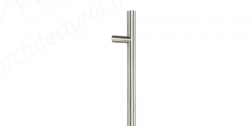 0.9m Offset T Bar Handle Secret Fix 32mm ⌀ - Satin SS (316)