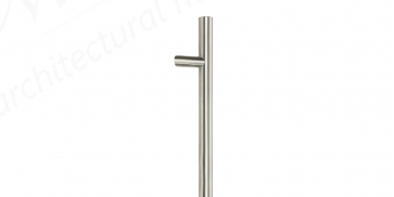 Offset T Bar Pull Handle 1200mm Secret Fix 32mm Ø 316 SSS