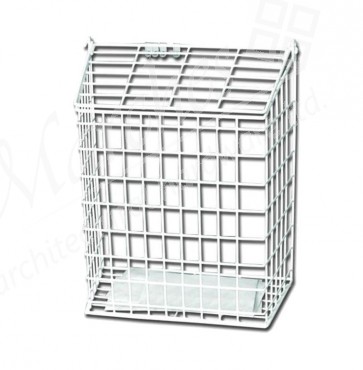 White Letter Cage 229mm x 127mm x 305mm (WxDxL)