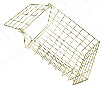 Brass Letter Cage 229mm x 127mm x 305mm (WxDxL)