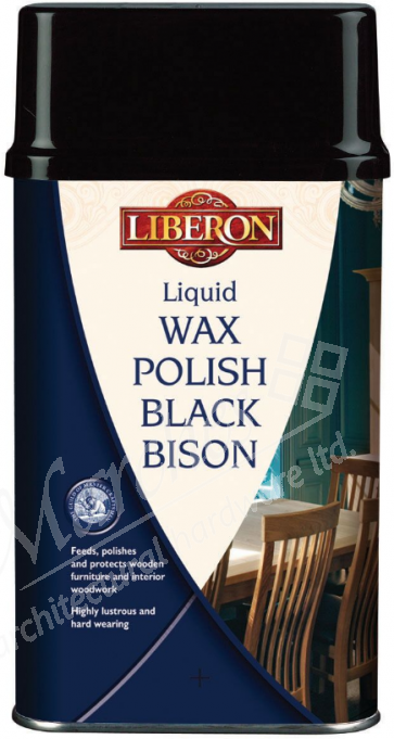 Liberon Black Bison Liquid Wax 500ml Medium Oak