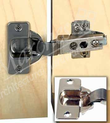Hinge 95DEG Click On Sprung 8mm Crank