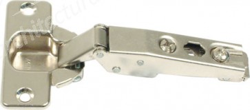 Grass standard 125° hinge, ø 35 mm cup, screw fixing, click on arms, sprung