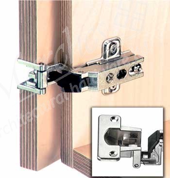 Hinge 270° Slide on Catch 0mm Crank (15-18mm Doors)