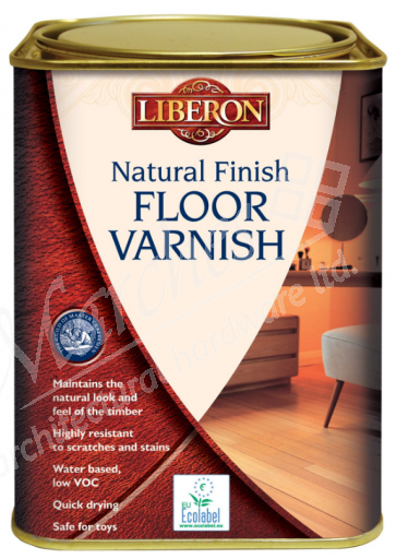 Liberon Natural Finish Floor Varnish 1L