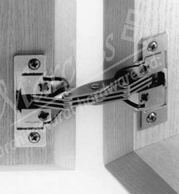 Mitre Hinge 135d Ni Pl Scr Fix