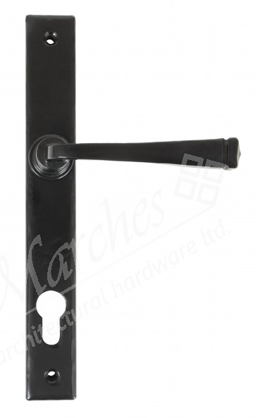 Avon Slimline Espag Handles (92mm Centres) - Mottled Black