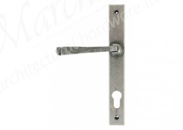 Avon Slimline Espag Handles (92mm Centres) - Pewter 