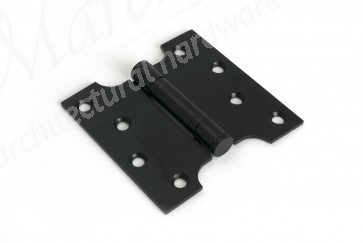 4" x 2'' Ball Bearing Parliament Hinge SS (pair) - Black