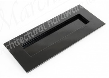 Small Letter Plate - Black