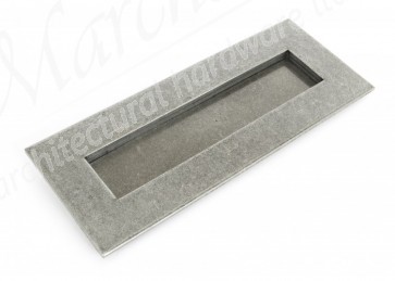 Small Letter Plate - Pewter