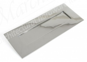 Small Period Letter Plate - Polished Chrome