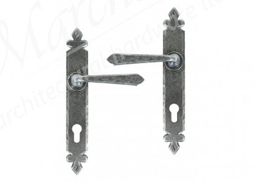 Cromwell Euro Espag Handles (92mm Centres) - Pewter 