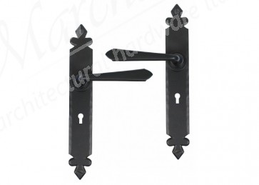 Cromwell Sprung Lever Lock Set - Black