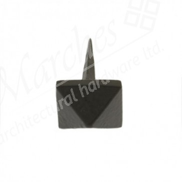 Pyramid Door Stud 3/4" - Black