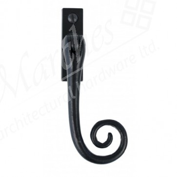 Slim Monkeytail Espagnolette Fastener RH - Black