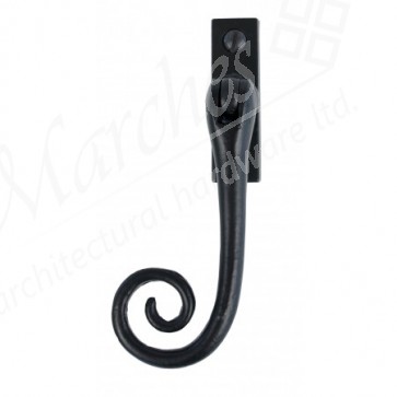 Slim Monkeytail Espagnolette Fastener LH - Black