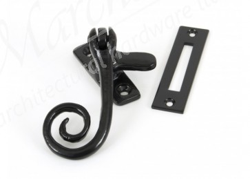 Handmade Monkeytail Fastener - Black 