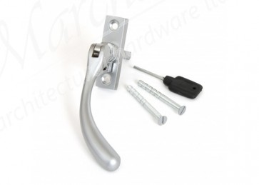 Slim Peardrop Espag Right Hand - Satin Chrome 